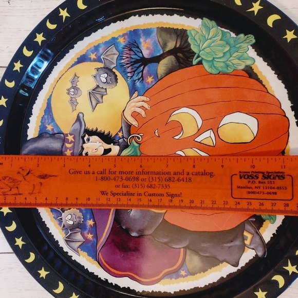 Vintage‎ Halloween Tray Witch - Picture 4 of 4